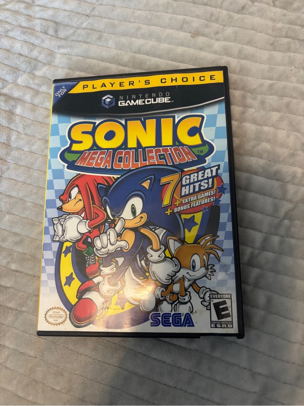 Sonic Mega Collection Nintendo GameCube Player Choice CIB Manual Tested